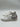 Valentino White Perforated Leather Lace Up Low Top Backnet Sneakers Size 36.5 Valentino