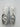Women’s Alexander McQueen Oversized Sneakers in white iridescent heel Size 37 Alexander McQueen