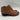 Women's Lucky Brand Barlina Side Zip Ankle Booties Brown Leather Size 8M Lucky Brand