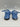 Women's Mix No. 6 Jacop Blue Strappy Flat Casual Flats Sandals Size 6M Mix No. 6