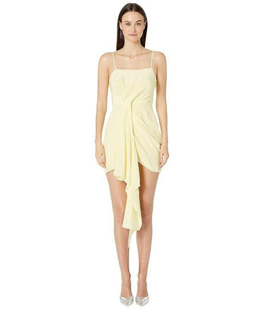 fleur du mal Cascade Slip Dress (Sorbetto) Women's Clothing 6 FLEUR DU MAL