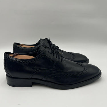 Men’s Cole Haan Modern Essentials Wingtip Oxfords in black leather Size 11M Cole Haan