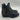 Womens Circle G side zip ankle Boots Q5020 Black leather size 9M Circle G