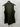 Vince Camuto Woman’s dark green mock neck faux-suede tunic top Size M Vince Camuto