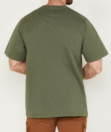 NWD Hawx Men's Solid Forge Short Sleeve Work Pocket T-Shirt Loden Size S