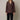 NWT Cyrus Women’s Long Sleeve Mink Jacket, Stockholm Plaid Size M Cyrus
