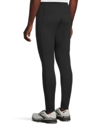 Brooks, Mens, Momentum Thermal Tight Black/Speed Logo, Size: S Inseam: 29