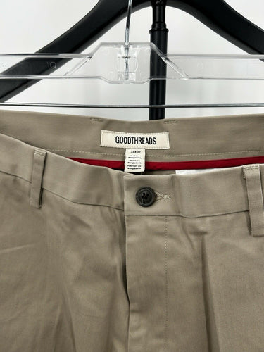 Goodthreads Beige men's chino trousers Size 33X32