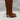 Vince Camuto Emily Knee High Boot 3" Kitten Heel Golden Walnut Leather size 7.5M Vince Camuto