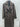 Bernardo Wool Trench Coat Womens Long Plaid Back Brown Size S NWT