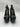 Tom Ford Padlock peep toe platform pumps in black leather Size 38.5 Tom Ford
