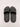 Alexander McQueen Women's black rubber logo embossed slides Size 37 Alexander Mcqueen