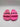 Balenciaga Women's Logo Pool Slides in Fluo Pink Size 10 US Balenciaga