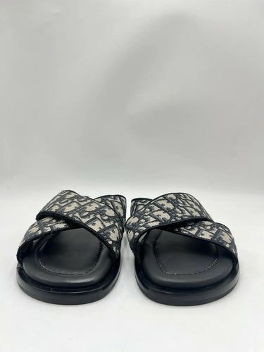 Dior Alias sandal in beige and black Dior Oblique jacquard Size 40 Dior
