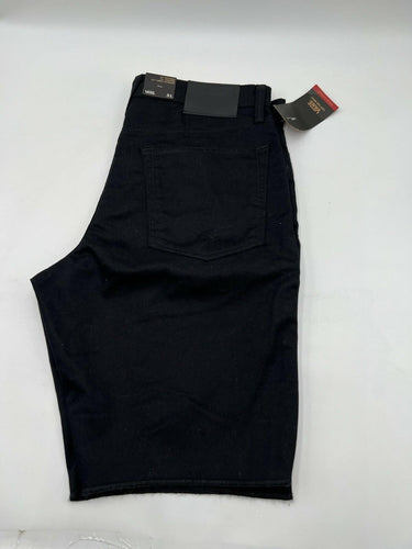 Vans Shorts Mens 31 Black Denim Stretch 21" Outseam Bermuda Shorts 31 VANS