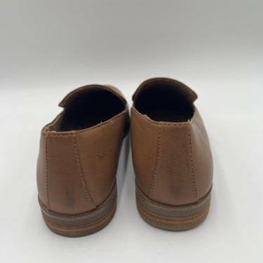 Women's B.o.c Becca Slip On Flats Shoes Brown Faux Leather Size 8.5M B.o.c