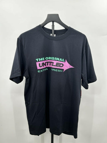 Designs Untitled black Men crewneck Graphic t-shirt Size XL Designs Untitled