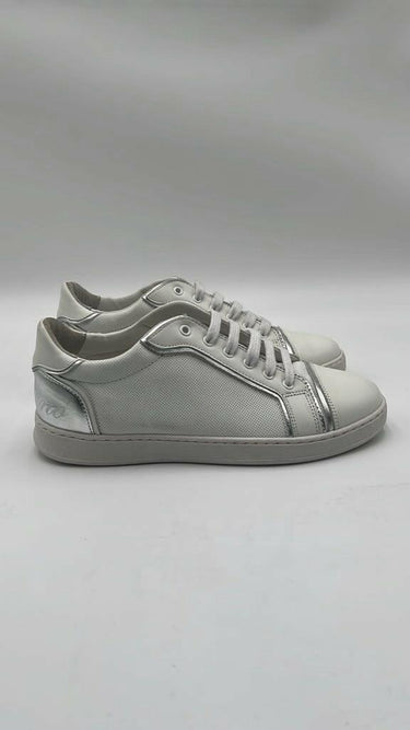 Valentino by Mario Valentino Ermione Leather Sneakers White Size 7.5 Valentino by Mario Valentino