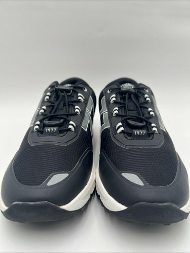 Women’s Le TIGRE Bowery Sneaker Black Mesh Canvas Size 6.5 M Le Tigre
