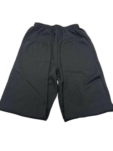 Hanes EcoSmart Black Sweatpants Fleece Joggers Drawstring Pockets Mens S Hanes
