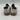 SAINT LAURENT Women's Embroidered Espadrilles in White Canvas Size 36.5 Saint Laurent
