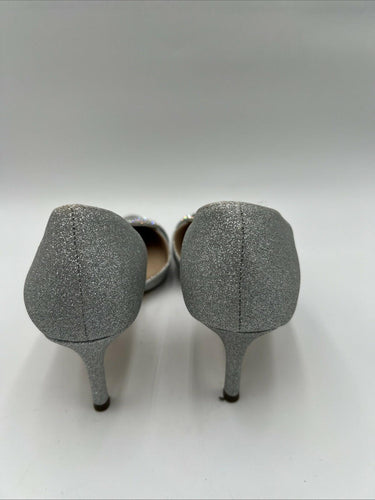 N by Nina Nevin Women's Heels Silver Size 6.5M/36.5 Nina