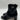 Prada Logo-Plaque Leather Ankle Boots in black Leather Size 36 PRADA