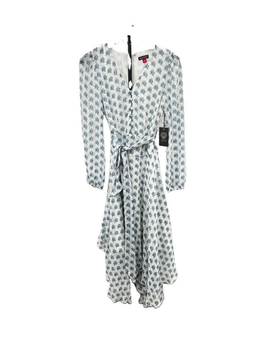 Vince Camuto Chiffon Printed Midi Woman’s Dress Daisy daze Size S Vince Camuto