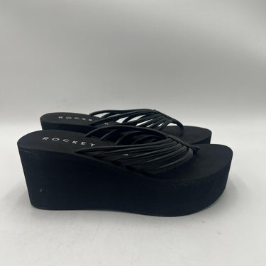 Rocket Dog Women's Crush Ballet Flat, Cage Black, Size 10 Rocket Dog