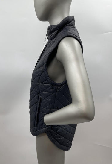 NWT Women’s Kyodan Full Zip Quilted Puffer Vest Color Black Size M Kyodan