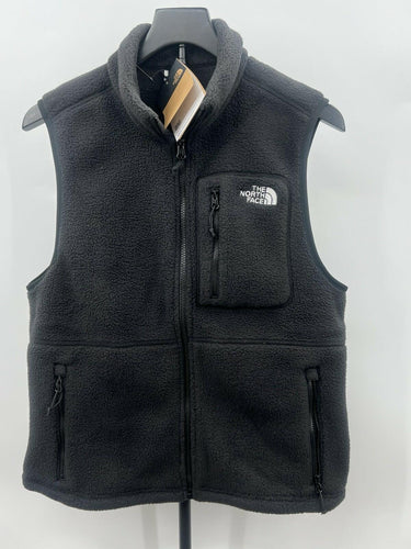 The North Face Yumiori Vest Womens TNF Black Fleece Sherpa Full Zip NWT - Size M The North Face