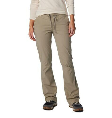 Columbia Women's Anytime Outdoor Boot Cut Pant, Tusk, 22W Columbia