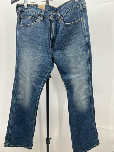 Levis 557 Western Straight Jeans Mens Stretch Medium Wash Bootcut Cowboy W34 L30 Levi's