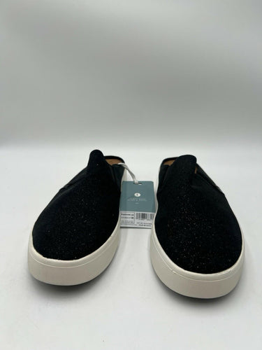 Revitalign Esplanade Lea Met Black Glitter Mule Slip On Womens SIZE 12 B Revitalign