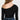 Free People Women's Thats Hot Thong Bodysuit, Black, M Free People