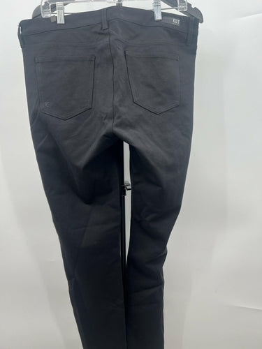 KUT From The Kloth MIA Toothpick Skinny Pants Black Stretch Ponte Size 16 KUT from the Kloth