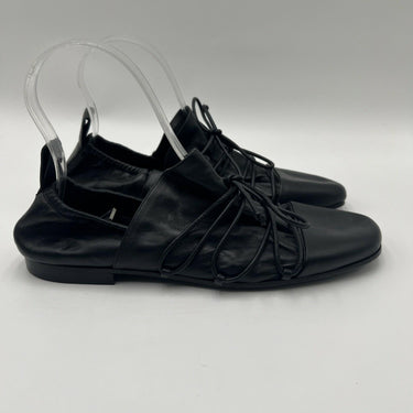 Co Women’s Lace Up Flat Black Size 38.5 Co