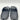 Valentino Garavani Roman Stud Turtle Slide Sandals in black rubber Size 40 Valentino