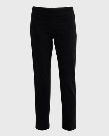 Eileen Fisher woman Washable Crepe Slim-Leg Ankle Pants, Black size XXS Eileen Fisher