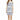 NWT Tart Tabitha Print Cold Shoulder Shift Dress Blue Size XS Tart Collections