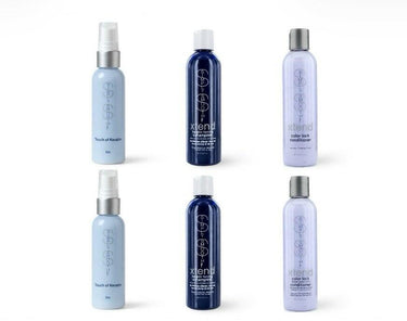 Lot 6 Simply Smooth Blonde Kit 2x Touch Keratin 2x Toning Shampoo 2x Color Lock Simply Smooth