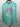 Abound Good Vibes T-Shirt Long Sleeve Yin Yang Daisy Teal S