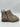 Women's Crown Vintage Gorgie Taupe Leather Ankle Side Zip Boot Size 8W