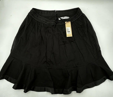 Rebecca Minkoff Woman’s Evaline skirt Ruffle Bottom Satin Detail Size M Rebecca Minkoff