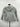 Tahari Girls hooded pea Grey coat Faux Fur Lining Pink Bows Size 8 Tahari
