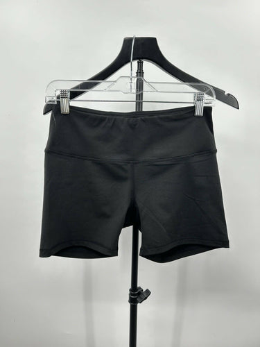 Ododos Woman’s black Yogalicious Lux high-waisted athletic Black shorts Size M HIGH