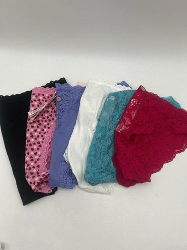Lot Of 6 Victoria's Secret Panties Mix Colors Size M Victoria's Secret