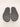 Alexander McQueen Women's black rubber logo embossed slides Size 37 Alexander Mcqueen