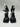 Women’s Versace Safety Pin heeled sandals Black Leather Size 35.5 Versace