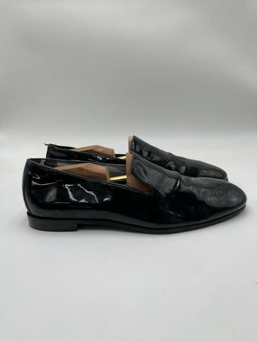 Men’s To Boot New York Lucca Loafers Slip On Black Patent Size 9.5 New York